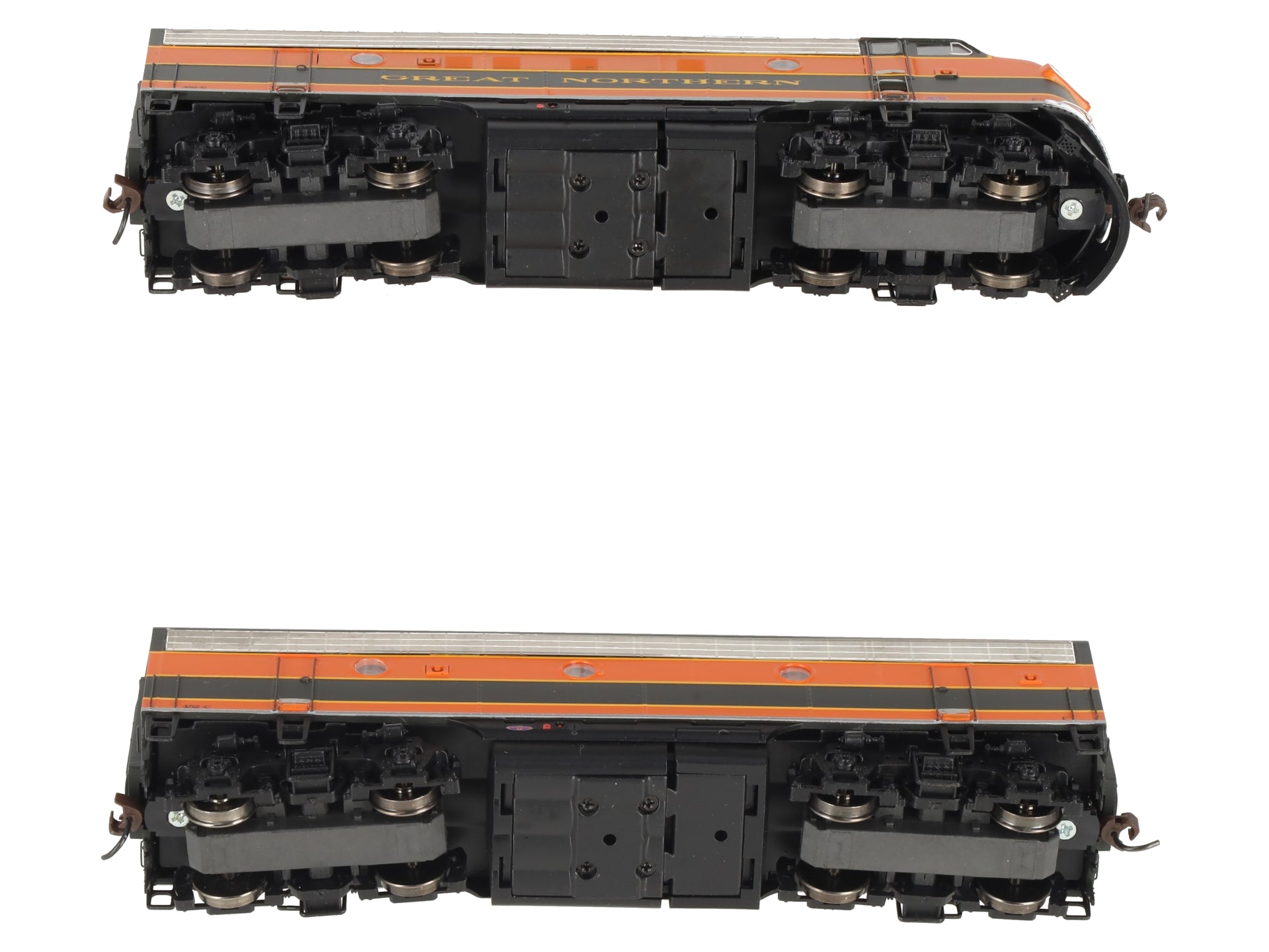 Athearn G1704 Genesis HO Scale Great Northern F-87 A/B Diesel Set #452D/C EX/Box