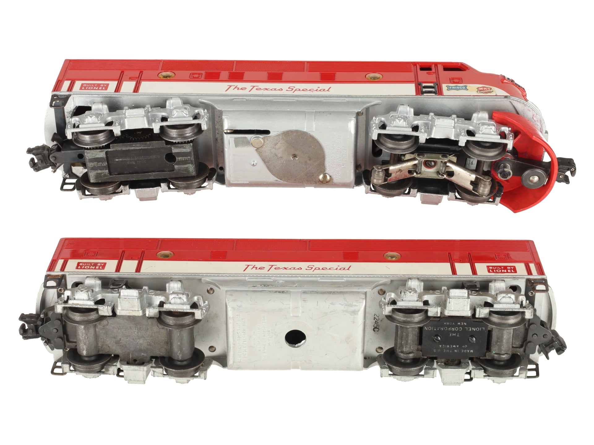 Lionel 2245 Vintage O Gauge Texas Special F-3 AB Diesel Set VG