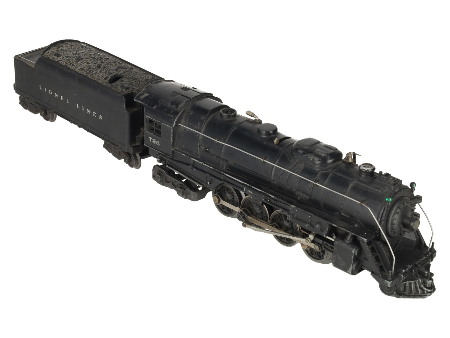 Lionel 726 Vintage O Berkshire 2-8-4 Steam Locomotive & 6466WX Tender VG
