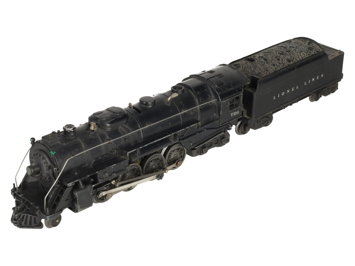 Lionel 726 Vintage O Berkshire 2-8-4 Steam Locomotive & 6466WX Tender VG