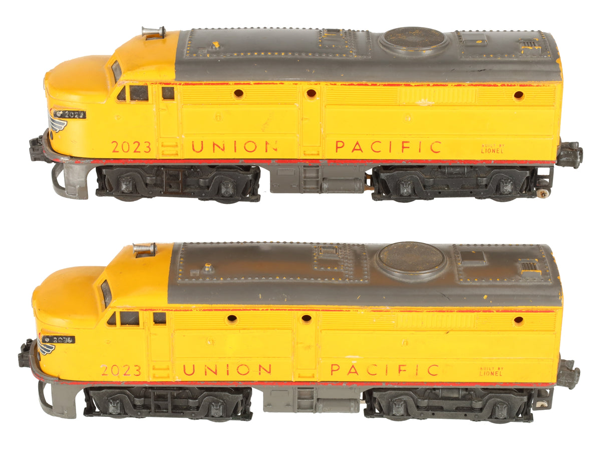 Lionel 2023 Vintage O Gauge Union Pacific Alco AA Diesel Locomotive Set VG