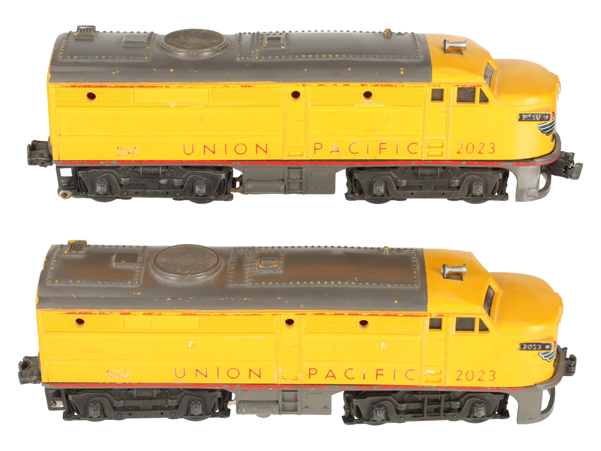 Lionel 2023 Vintage O Gauge Union Pacific Alco AA Diesel Locomotive Set VG
