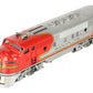 Lionel 2333 Vintage O Gauge Santa Fe F3 Powered A Diesel Locomotive VG