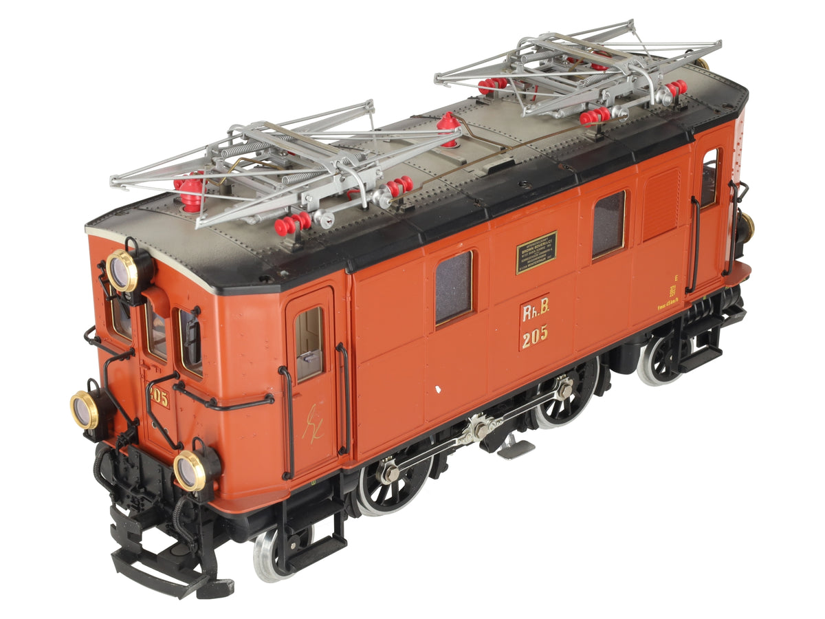 LGB 2045 G Scale RhB Electric Locomotive #205 VG/Box
