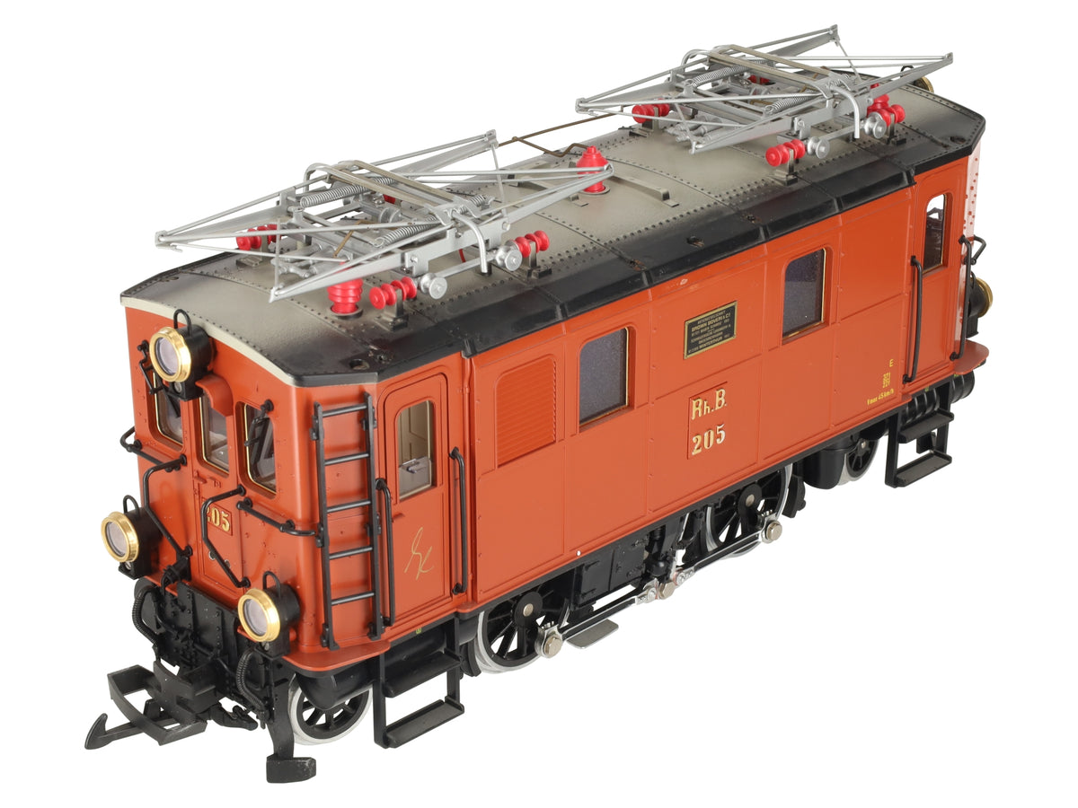 LGB 2045 G Scale RhB Electric Locomotive #205 VG/Box