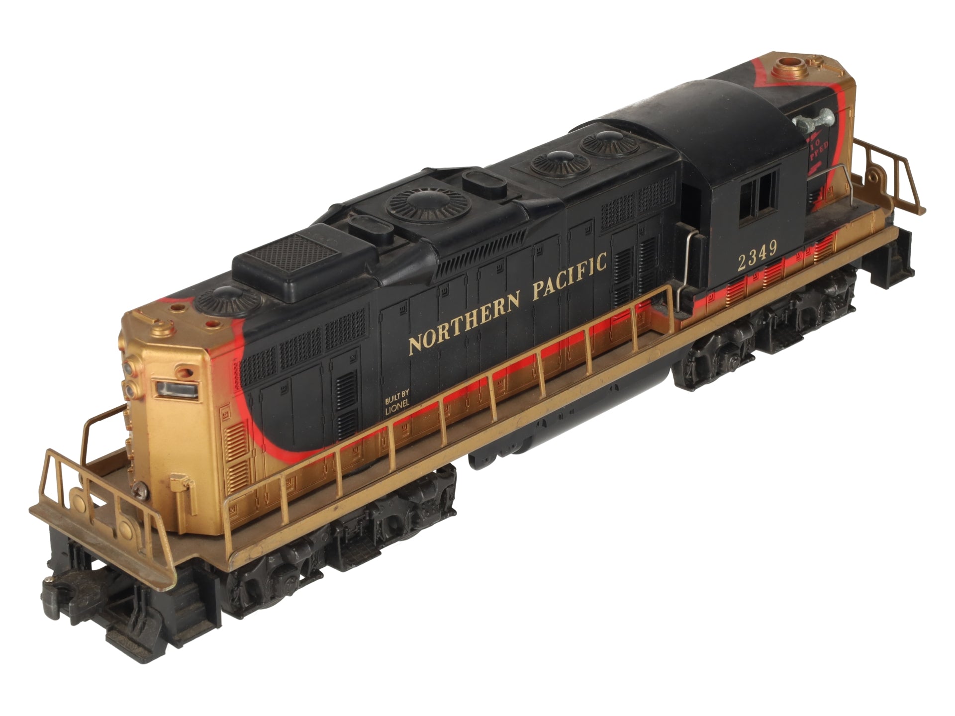 Lionel 2349 Vintage O Northern Pacific GP-9 Diesel Locomotive VG
