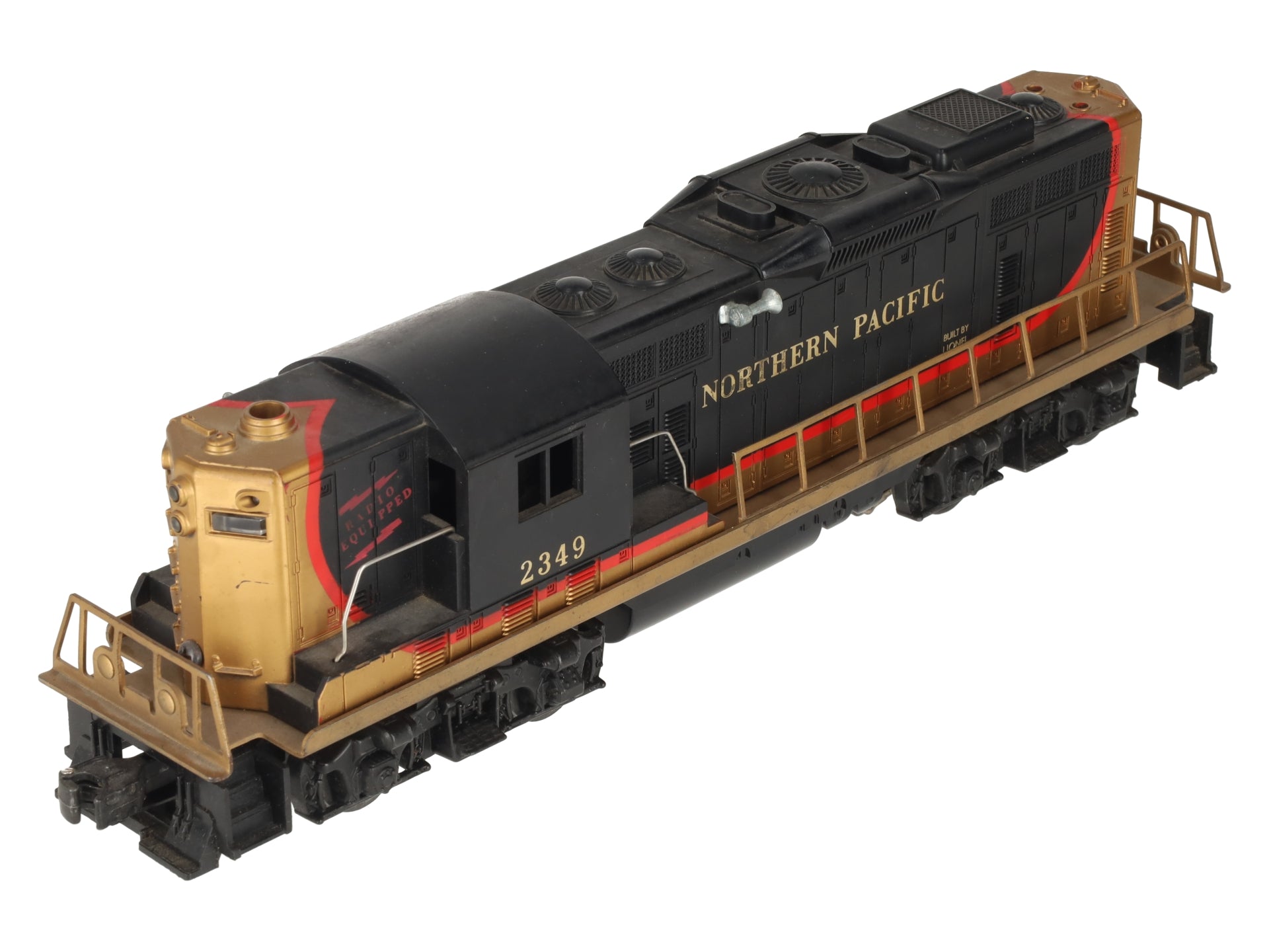 Lionel 2349 Vintage O Northern Pacific GP-9 Diesel Locomotive VG
