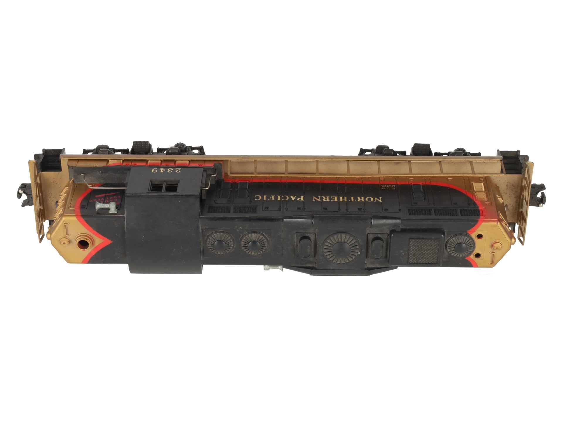 Lionel 2349 Vintage O Northern Pacific GP-9 Diesel Locomotive VG