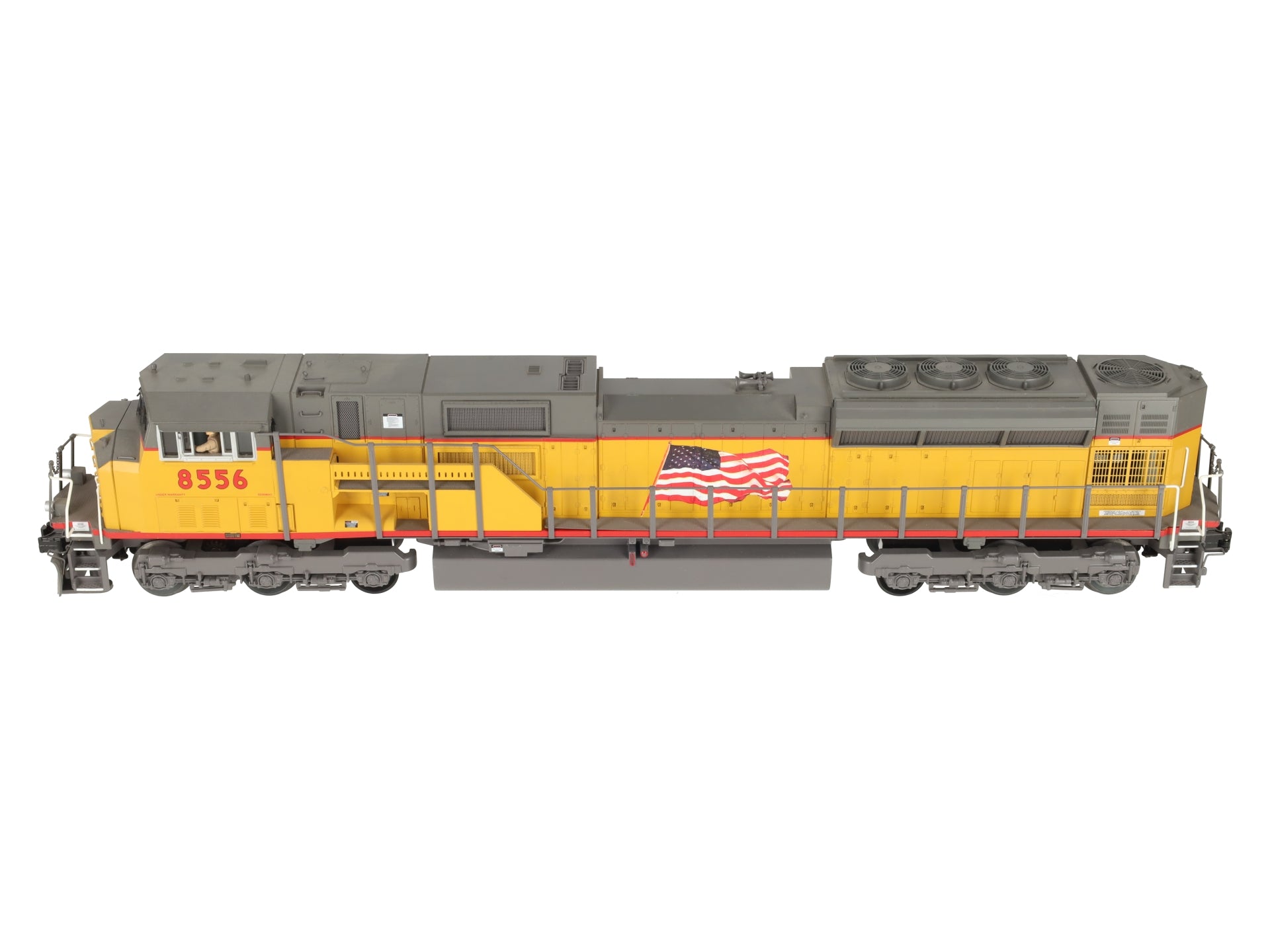 MTH 20-2503-1 Union Pacific SD90MAC Diesel Engine w/US Flag w/PS 2.0 #8556 EX/Box