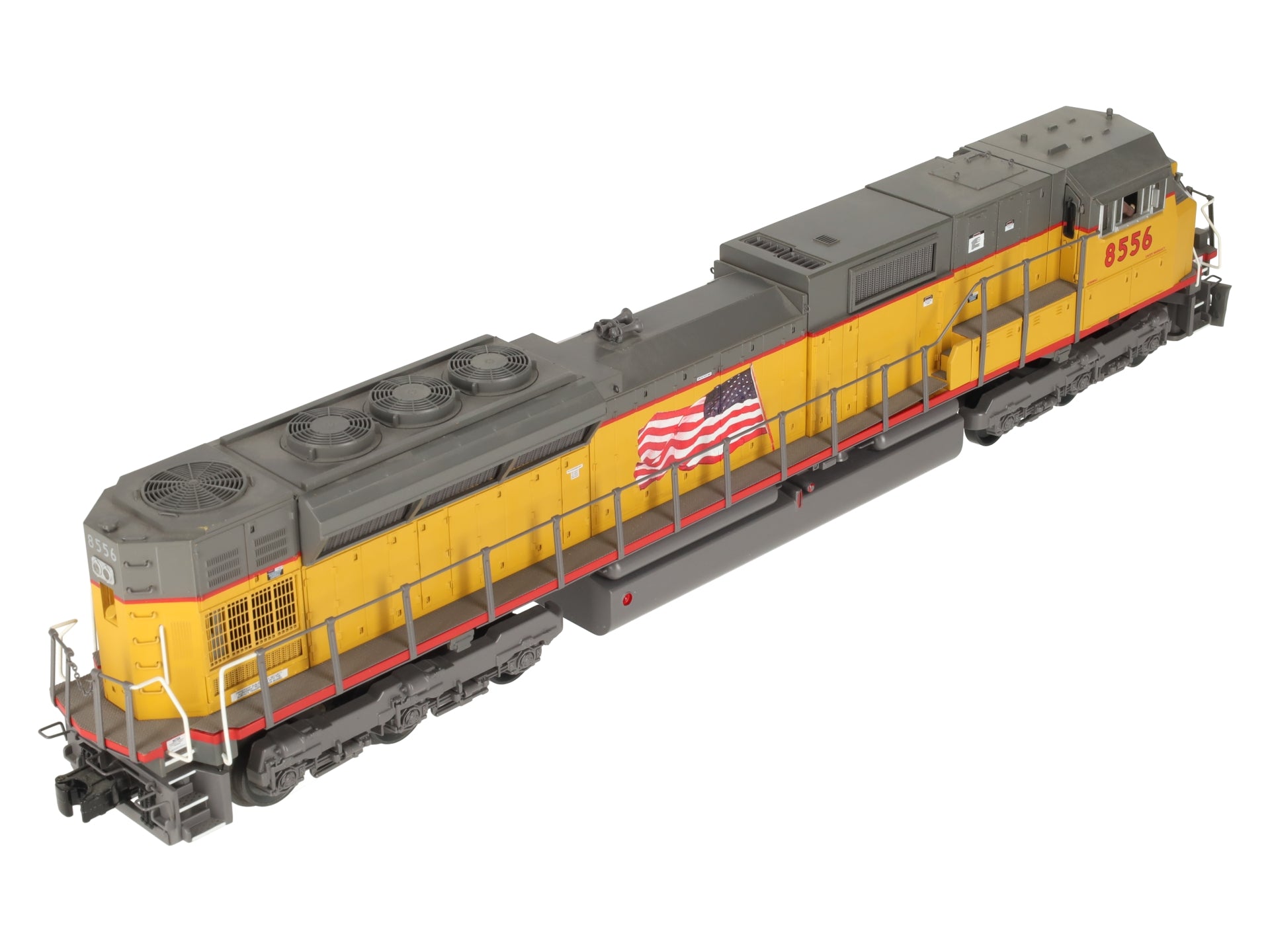 MTH 20-2503-1 Union Pacific SD90MAC Diesel Engine w/US Flag w/PS 2.0 #8556 EX/Box