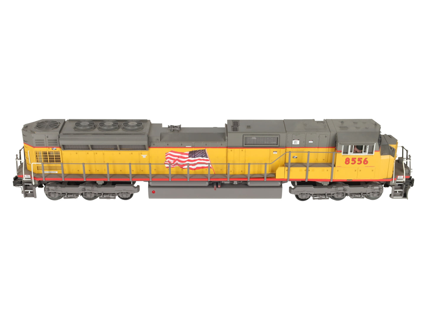 MTH 20-2503-1 Union Pacific SD90MAC Diesel Engine w/US Flag w/PS 2.0 #8556 EX/Box