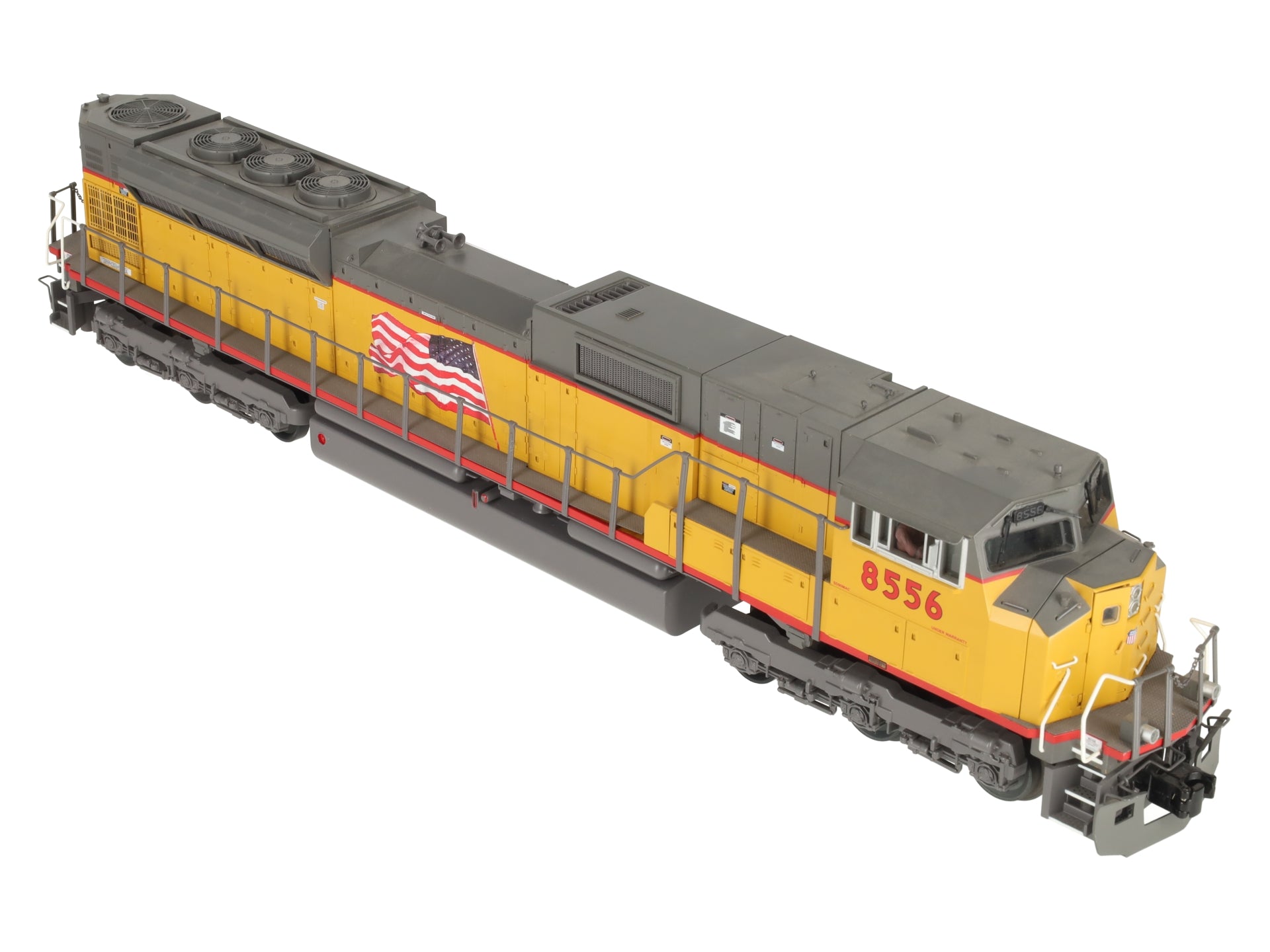 MTH 20-2503-1 Union Pacific SD90MAC Diesel Engine w/US Flag w/PS 2.0 #8556 EX/Box