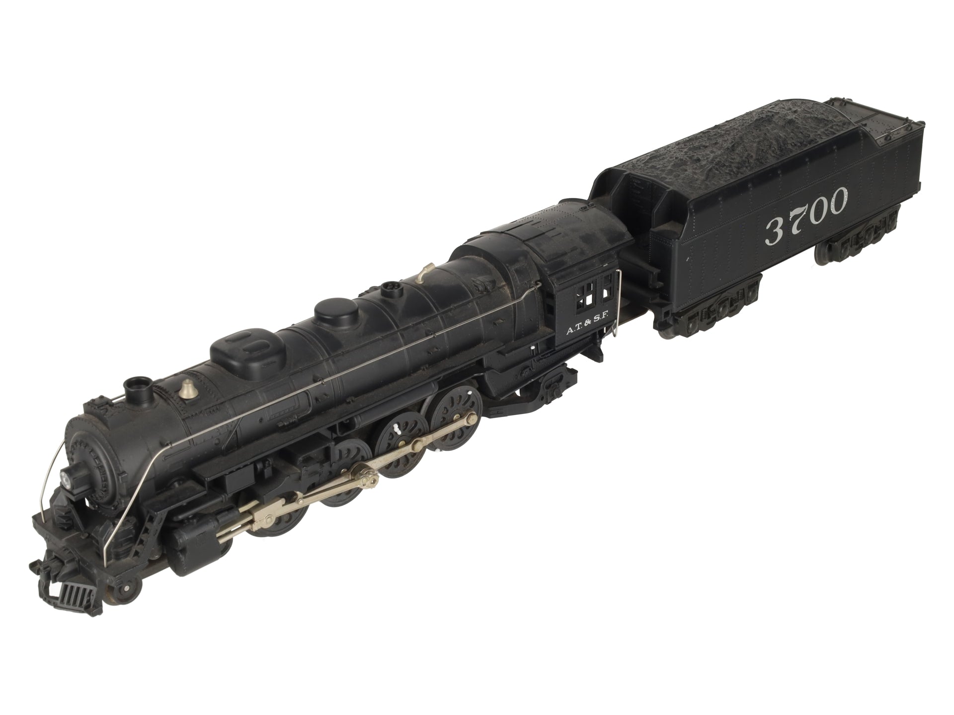 MTH 20-1102 O Gauge Santa Fe Mohawk Steam Locomotive #3700 EX/Box