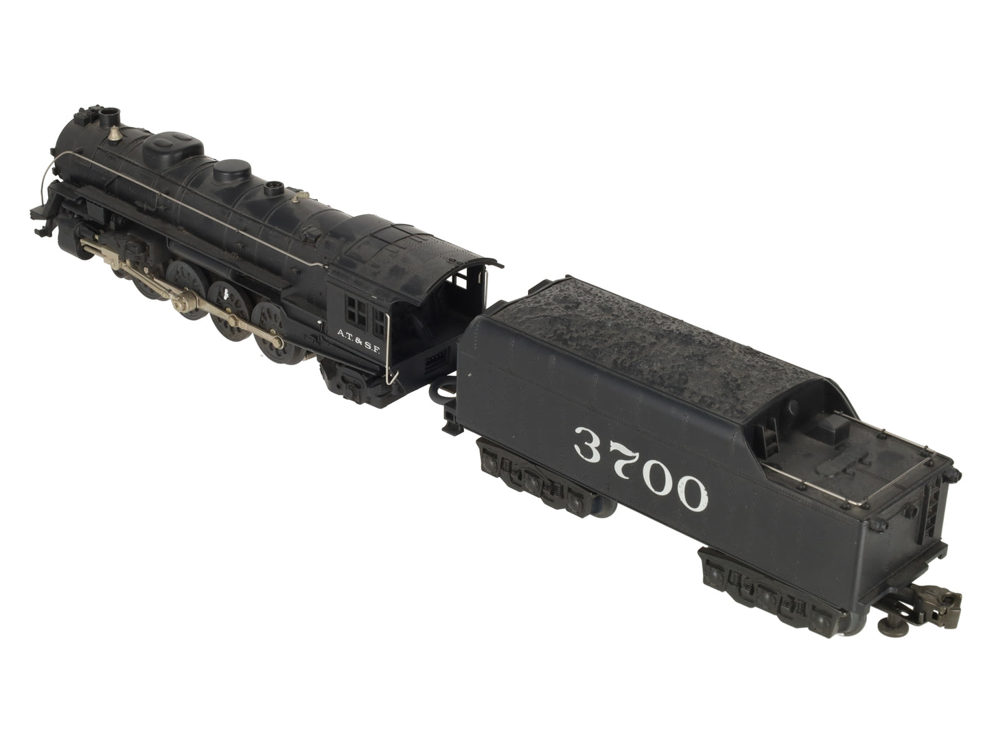MTH 20-1102 O Gauge Santa Fe Mohawk Steam Locomotive #3700 EX/Box