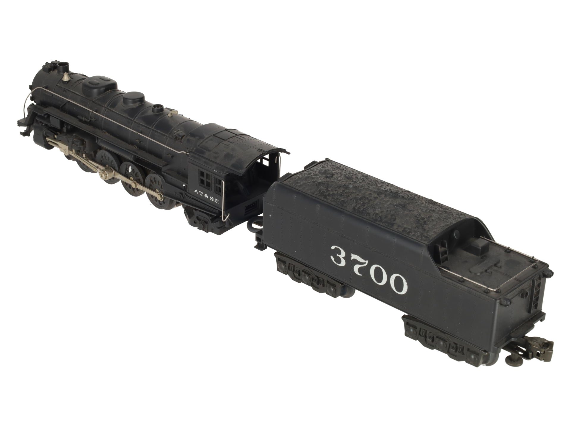 MTH 20-1102 O Gauge Santa Fe Mohawk Steam Locomotive #3700 EX/Box