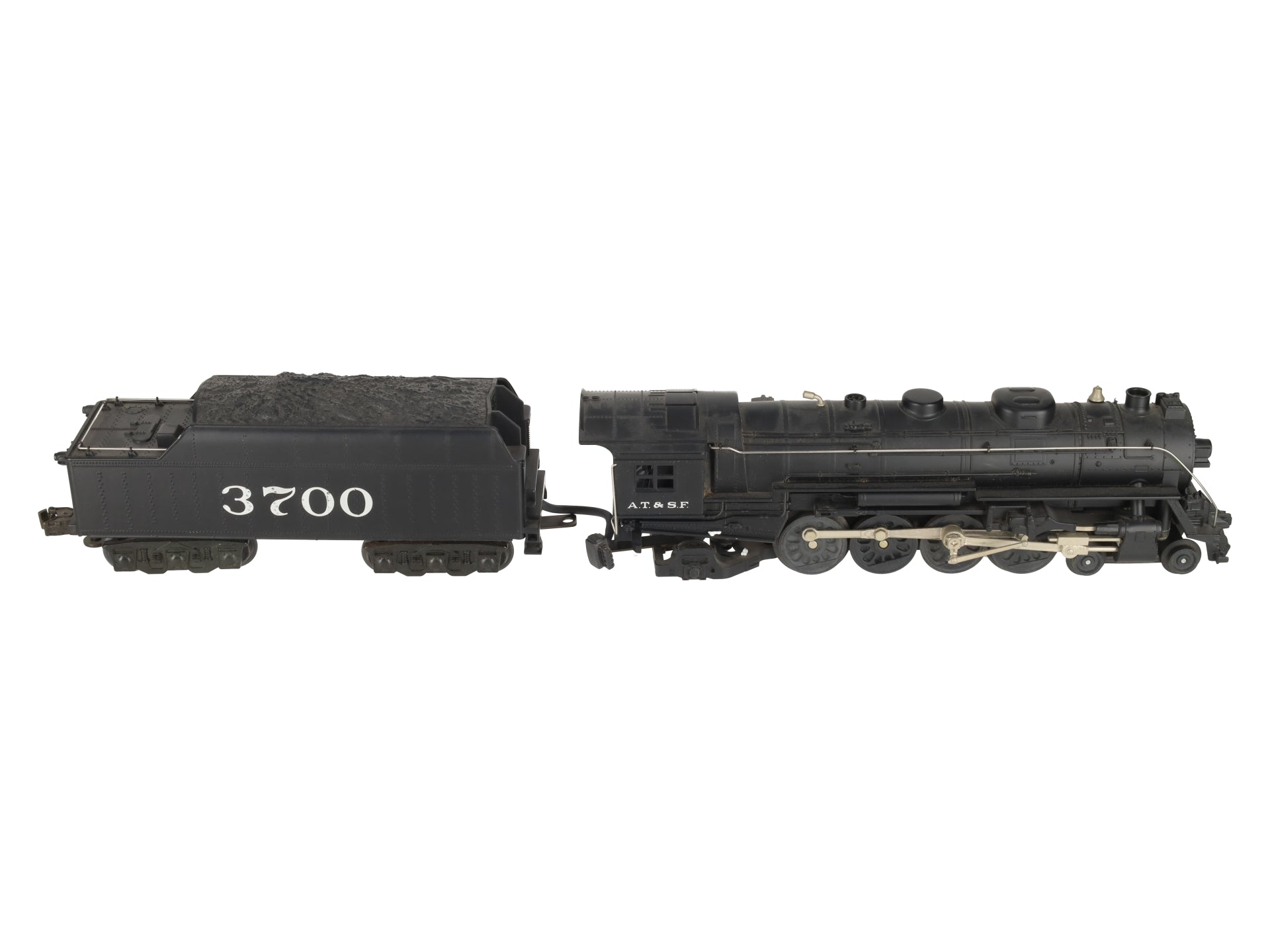 MTH 20-1102 O Gauge Santa Fe Mohawk Steam Locomotive #3700 EX/Box