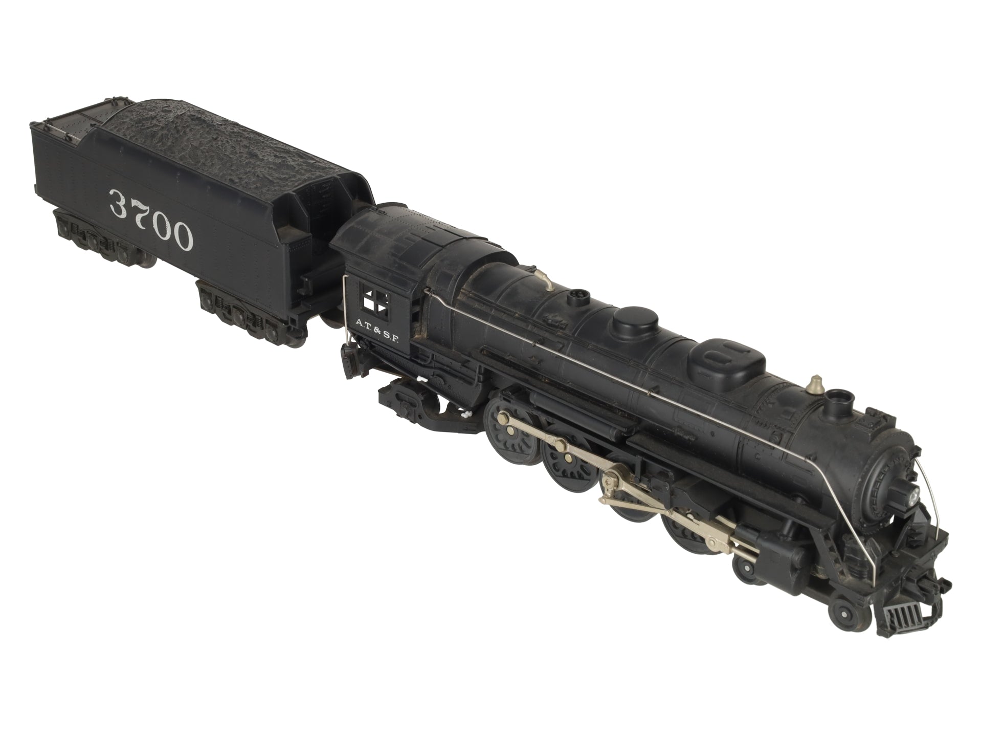MTH 20-1102 O Gauge Santa Fe Mohawk Steam Locomotive #3700 EX/Box