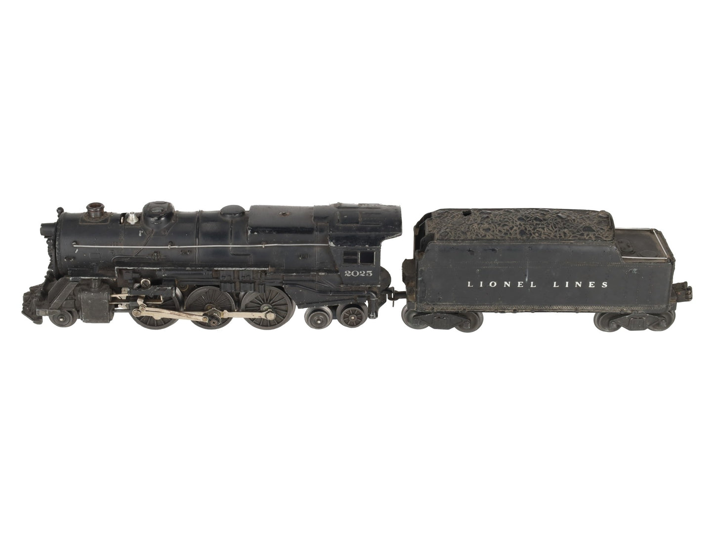 Lionel 2025 Vintage O 2-6-2 Diecast Steam Locomotive with 2466WX Tender VG