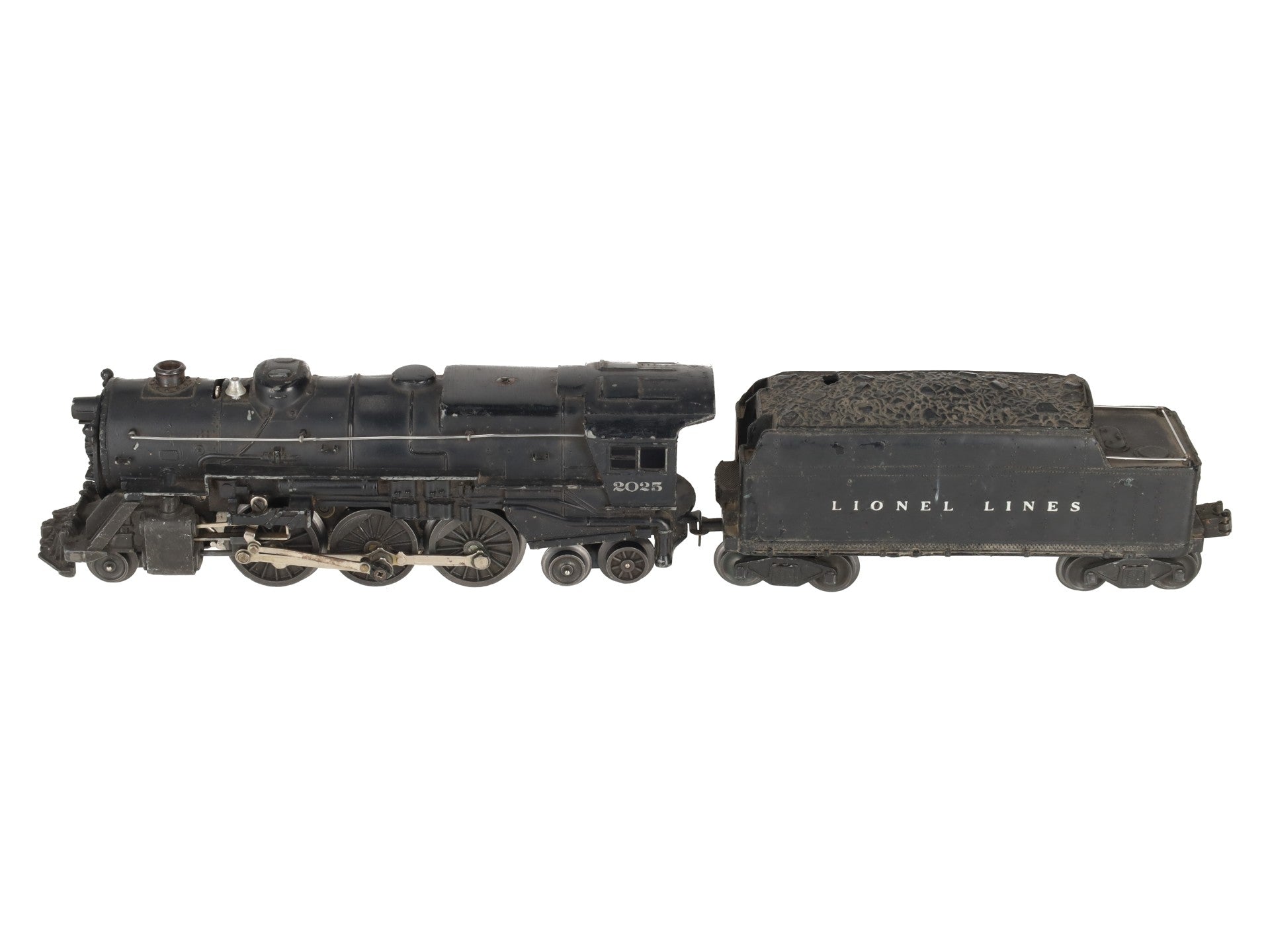 Lionel 2025 Vintage O 2-6-2 Diecast Steam Locomotive with 2466WX Tender VG