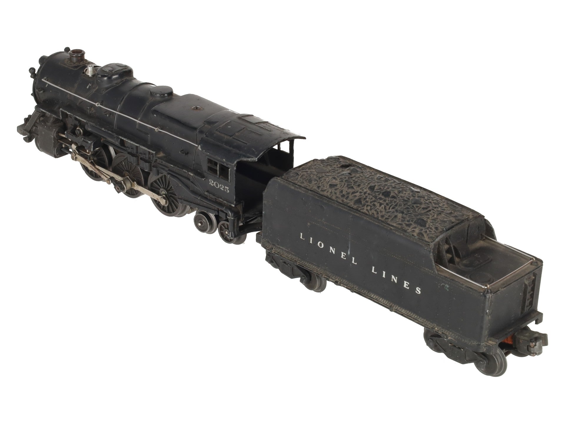 Lionel 2025 Vintage O 2-6-2 Diecast Steam Locomotive with 2466WX Tender VG