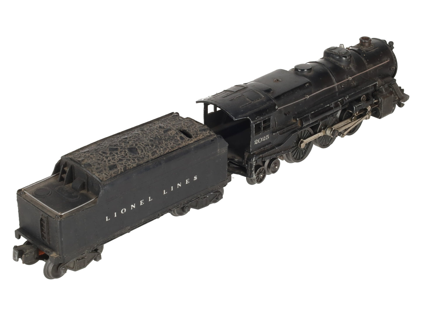 Lionel 2025 Vintage O 2-6-2 Diecast Steam Locomotive with 2466WX Tender VG