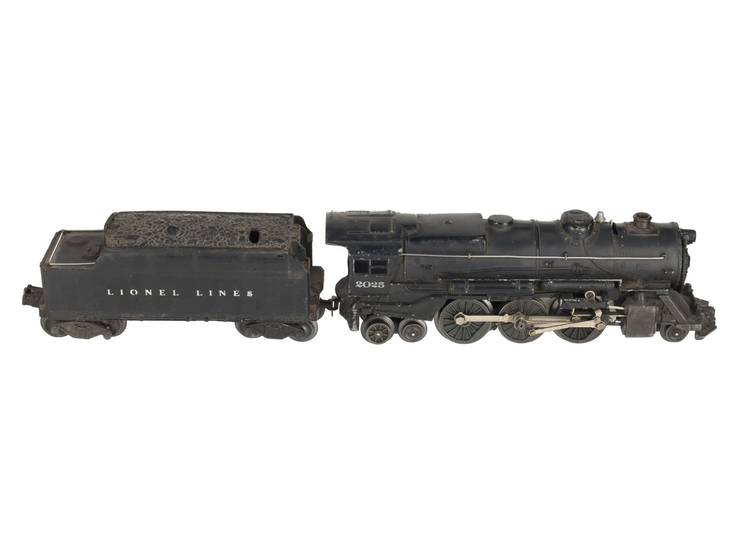 Lionel 2025 Vintage O 2-6-2 Diecast Steam Locomotive with 2466WX Tender VG