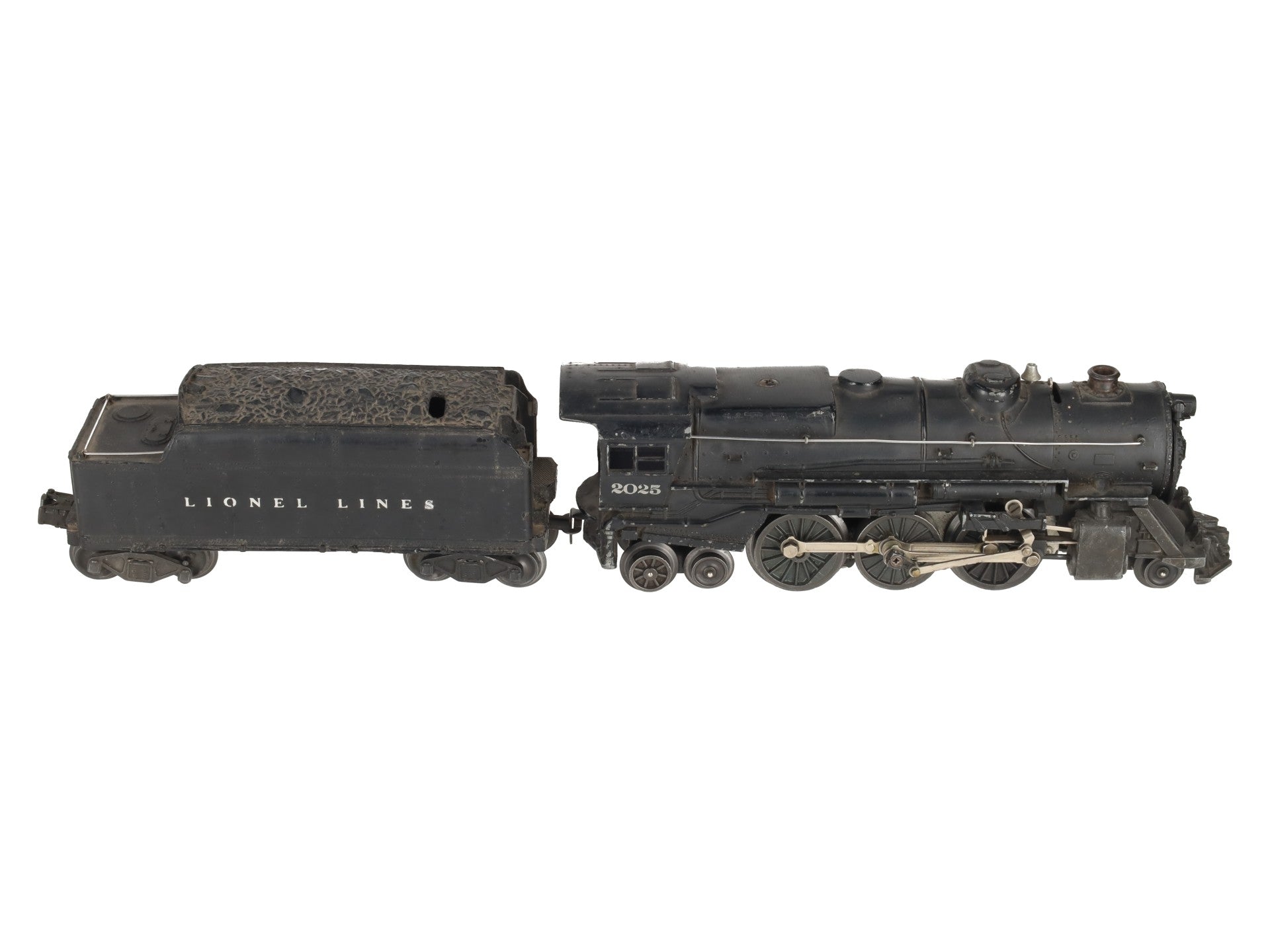 Lionel 2025 Vintage O 2-6-2 Diecast Steam Locomotive with 2466WX Tender VG