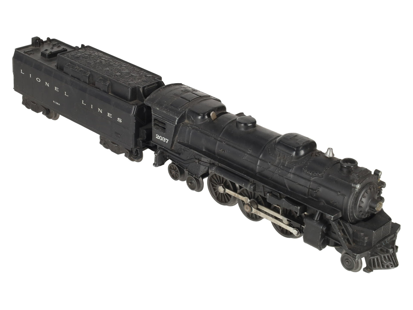 Lionel 2037 Vintage O 2-6-4 Diecast Steam Locomotive and 6026W Tender VG