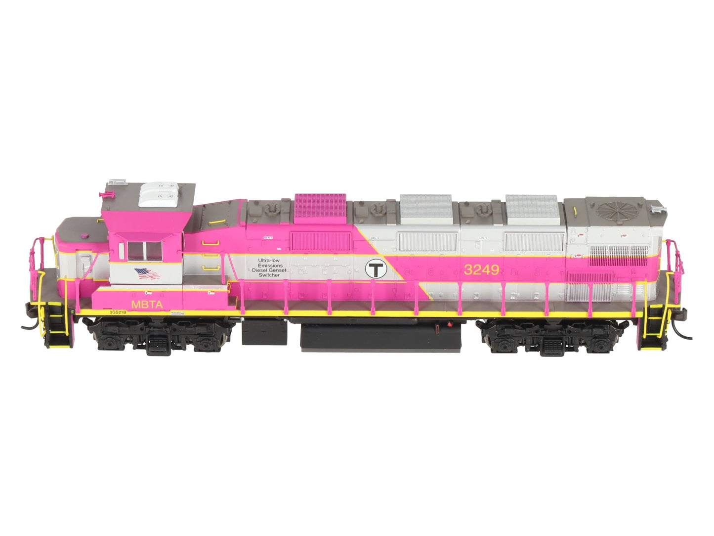 Atlas 10002744 HO Scale MBTA+ NRE Genset II Diesel Locomotive Sound/DCC #3249 LN/Box