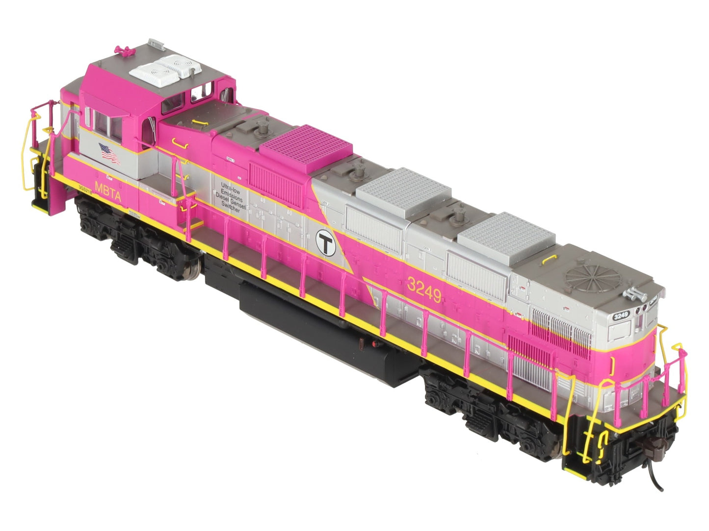 Atlas 10002744 HO Scale MBTA+ NRE Genset II Diesel Locomotive Sound/DCC #3249 LN/Box