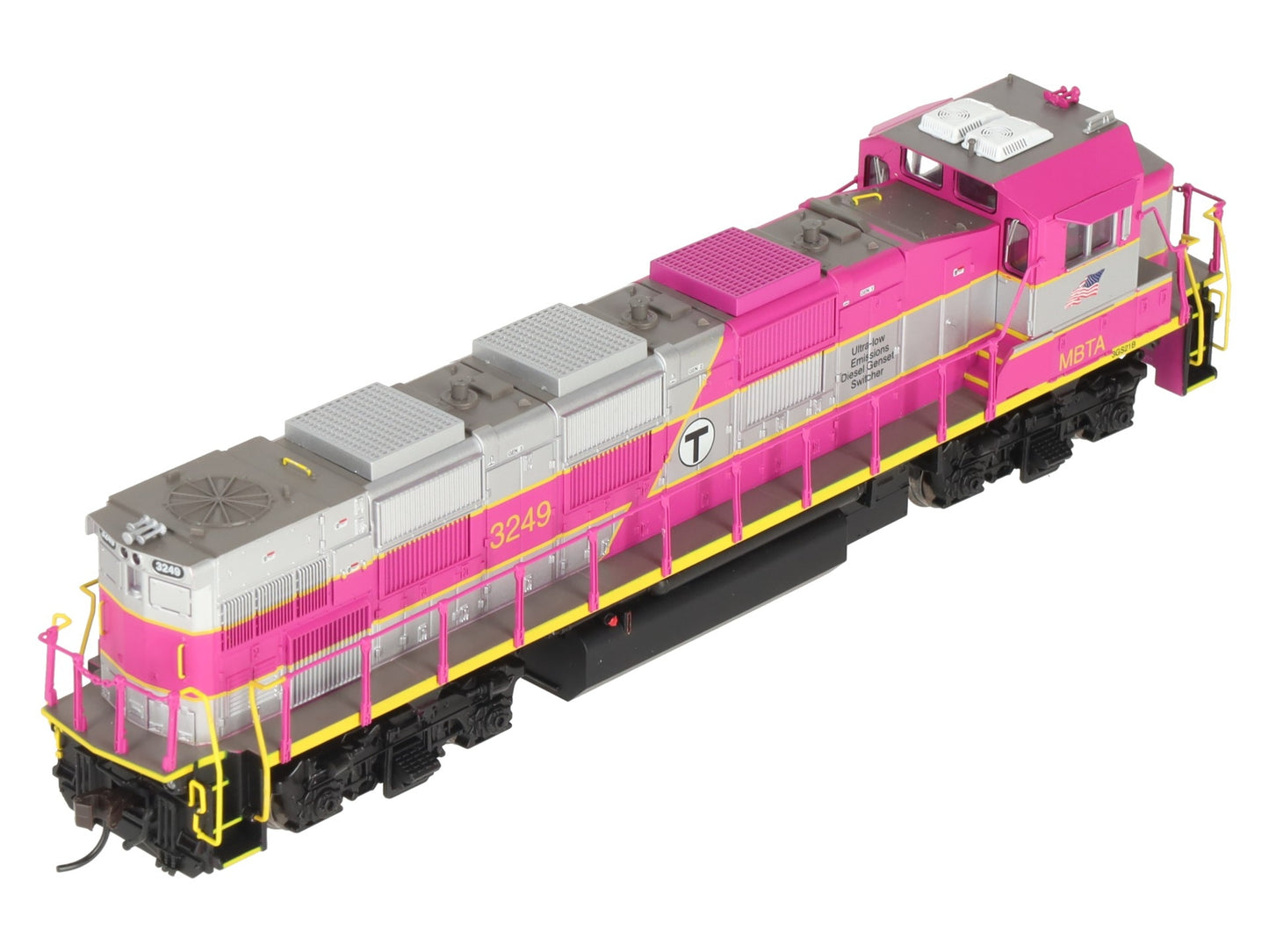 Atlas 10002744 HO Scale MBTA+ NRE Genset II Diesel Locomotive Sound/DCC #3249 LN/Box