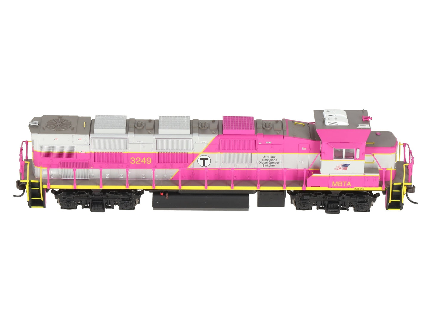Atlas 10002744 HO Scale MBTA+ NRE Genset II Diesel Locomotive Sound/DCC #3249 LN/Box