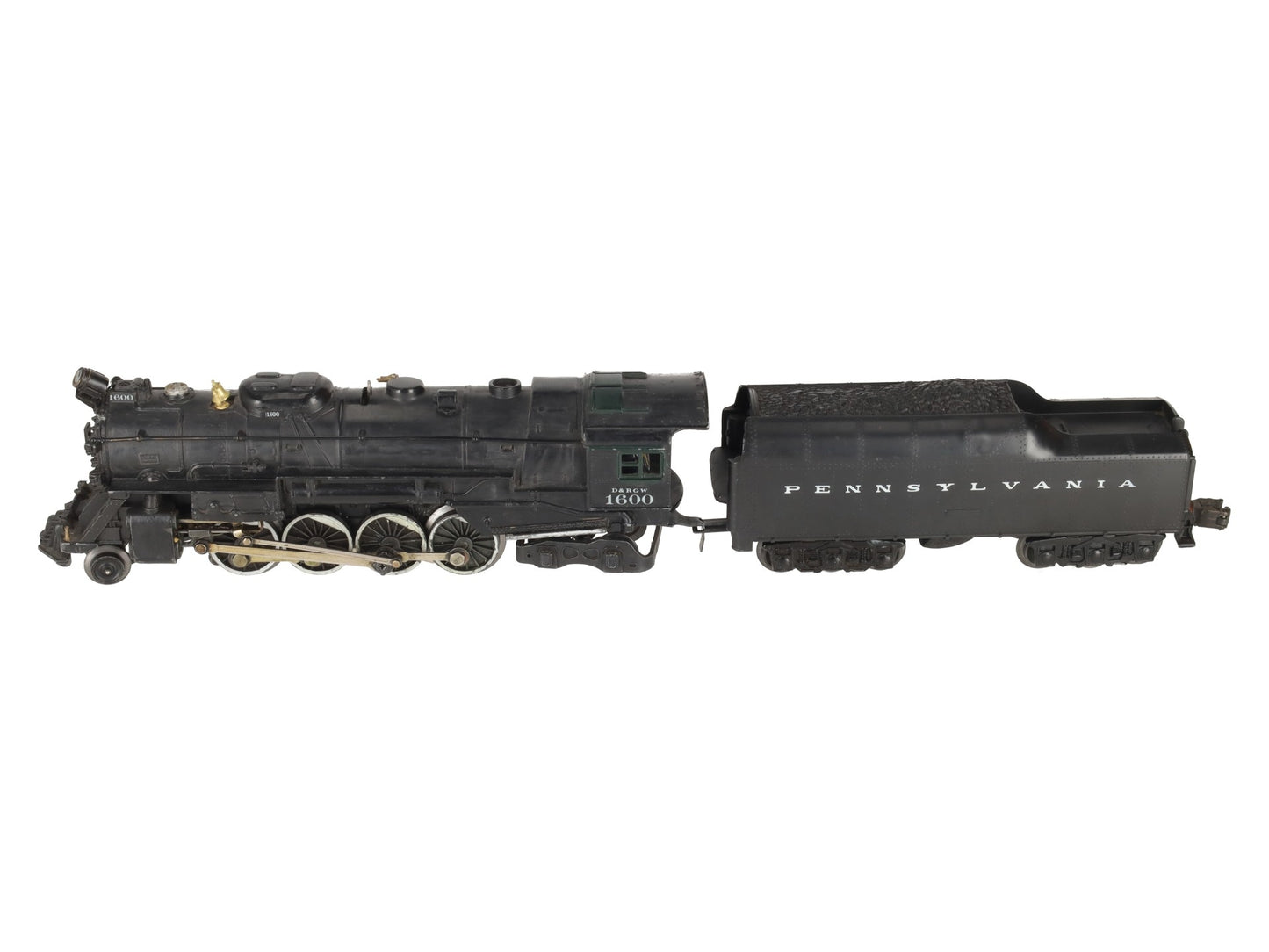 Lionel 736 Vintage O 2-8-4 Berkshire Steam Locomotive with 2671W Tender VG