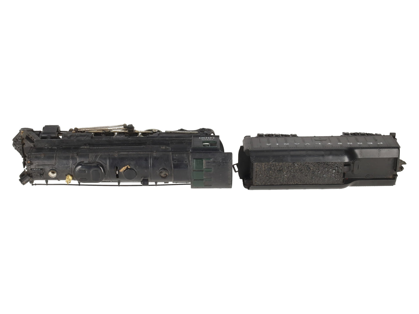 Lionel 736 Vintage O 2-8-4 Berkshire Steam Locomotive with 2671W Tender VG