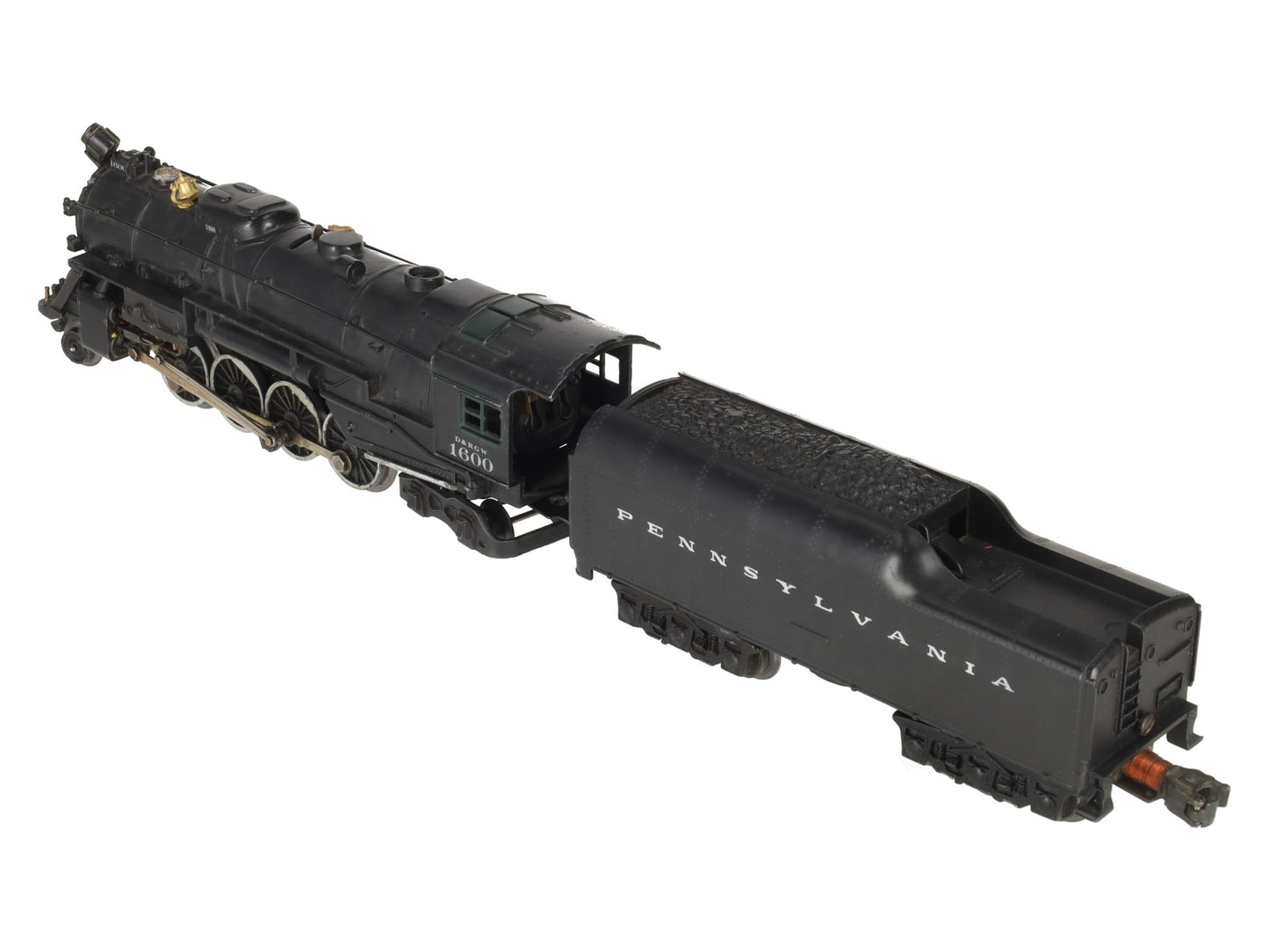 Lionel 736 Vintage O 2-8-4 Berkshire Steam Locomotive with 2671W Tender VG