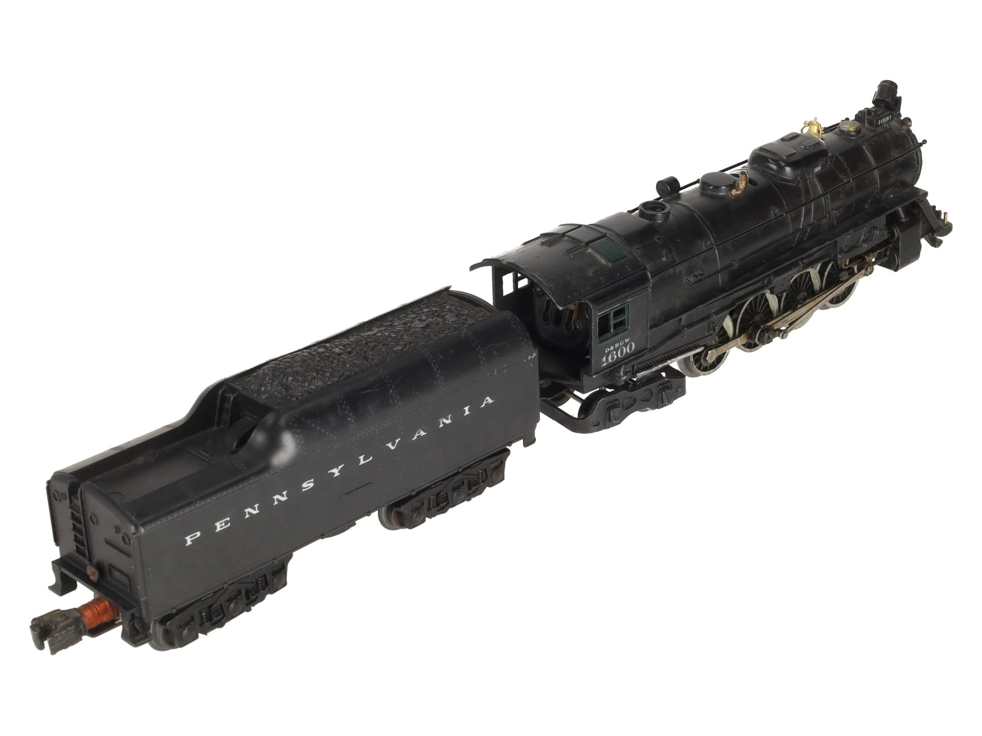 Lionel 736 Vintage O 2-8-4 Berkshire Steam Locomotive with 2671W Tender VG