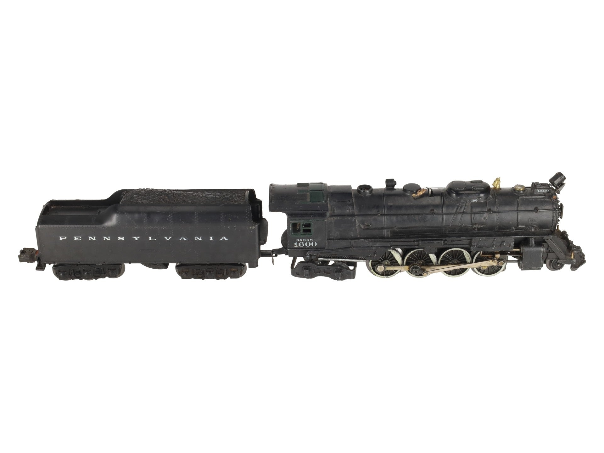 Lionel 736 Vintage O 2-8-4 Berkshire Steam Locomotive with 2671W Tender VG