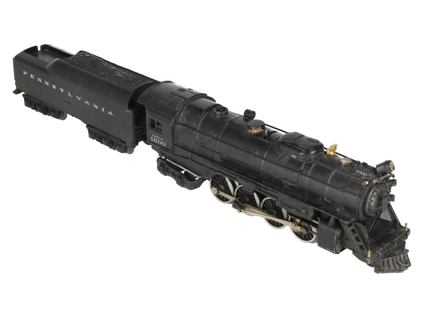 Lionel 736 Vintage O 2-8-4 Berkshire Steam Locomotive with 2671W Tender VG