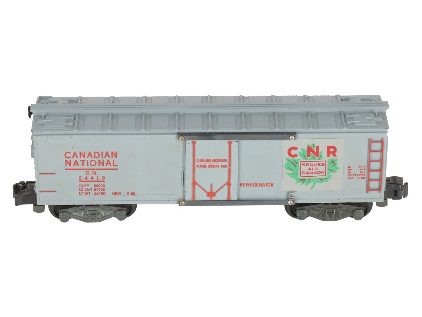 American Flyer 24419 Vintage S Canadian National Reefer VG/Box