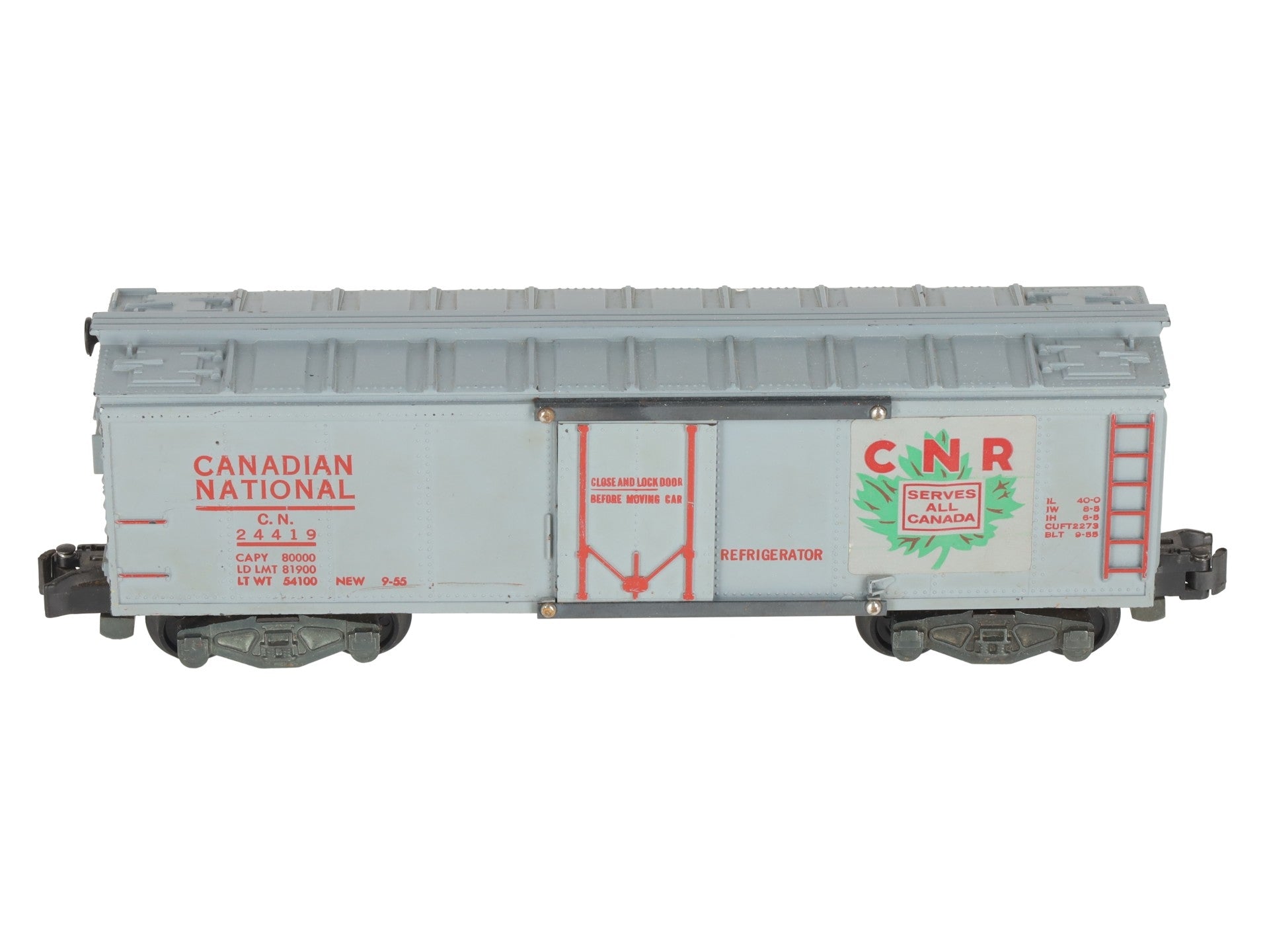 American Flyer 24419 Vintage S Canadian National Reefer VG/Box