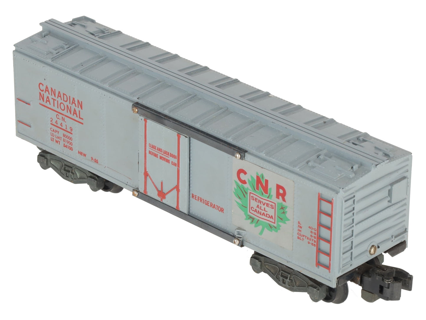 American Flyer 24419 Vintage S Canadian National Reefer VG/Box