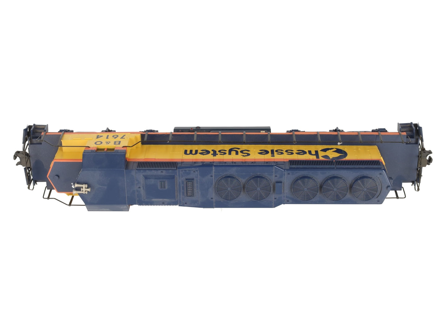 Weaver 7614 O Chessie SD-40-2 Powered Diesel Locomotive #7614 EX/Box
