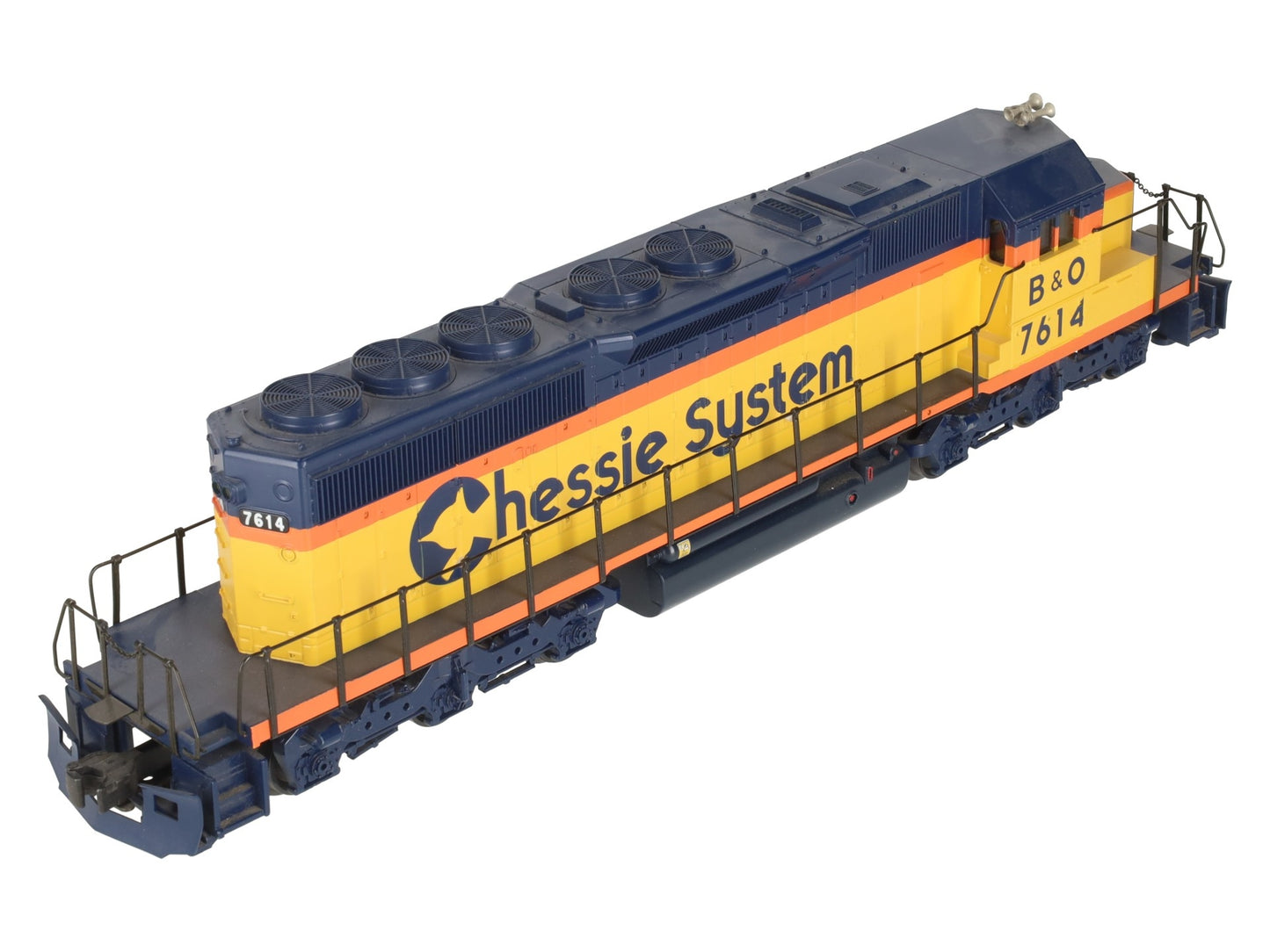 Weaver 7614 O Chessie SD-40-2 Powered Diesel Locomotive #7614 EX/Box