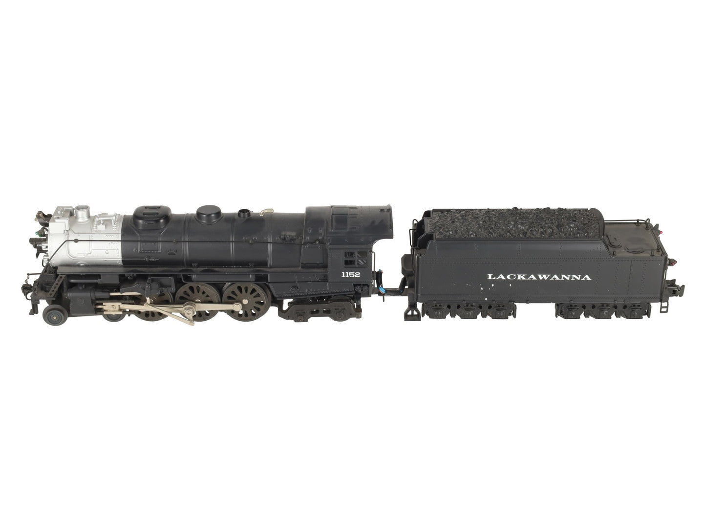 K-Line K3238-1152S Lackawanna Steam Locomotive & Tender #1152 w/ Real Sounds VG/Box
