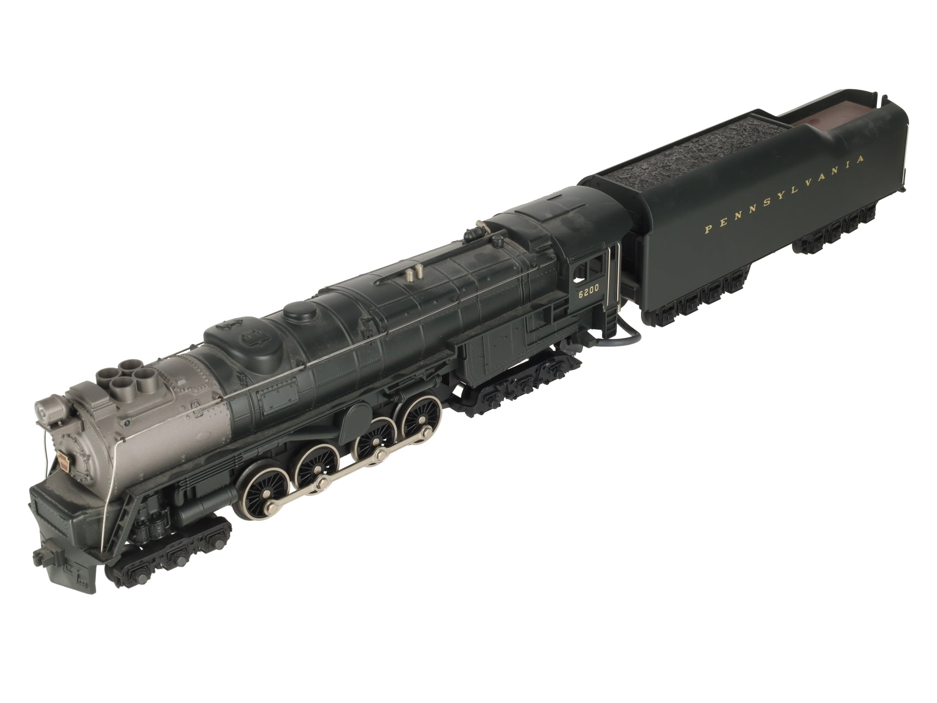 MTH 30-1149-1 O Gauge PRR 6-8-6 S2 Turbine Steam Locomotive & Tender w/PS1 EX/Box