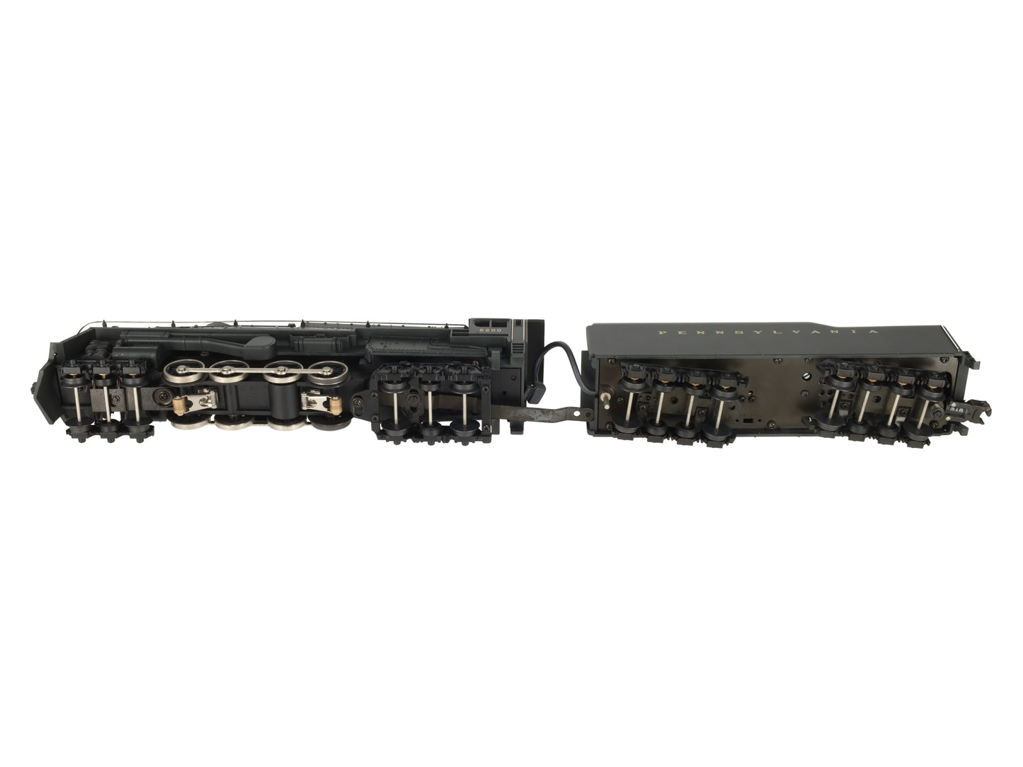 MTH 30-1149-1 O Gauge PRR 6-8-6 S2 Turbine Steam Locomotive & Tender w/PS1 EX/Box