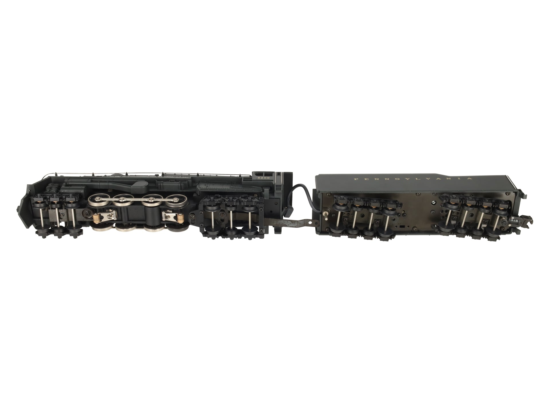 MTH 30-1149-1 O Gauge PRR 6-8-6 S2 Turbine Steam Locomotive & Tender w/PS1 EX/Box