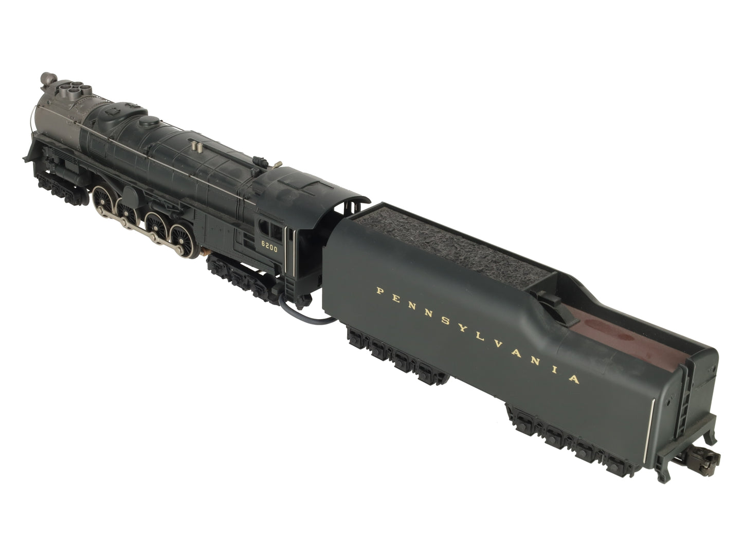 MTH 30-1149-1 O Gauge PRR 6-8-6 S2 Turbine Steam Locomotive & Tender w/PS1 EX/Box