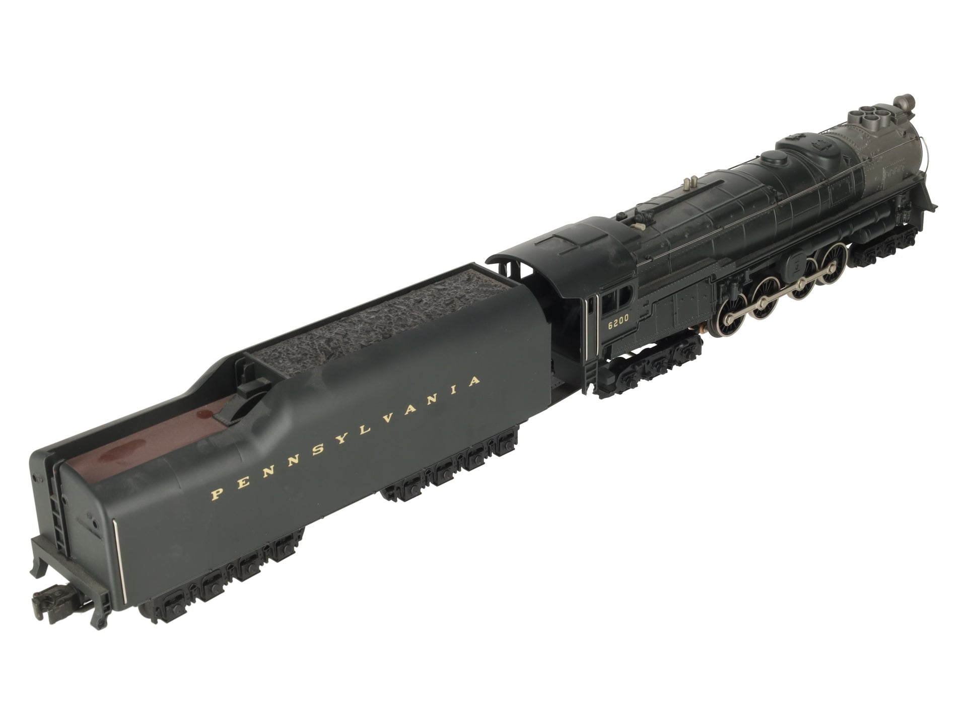 MTH 30-1149-1 O Gauge PRR 6-8-6 S2 Turbine Steam Locomotive & Tender w/PS1 EX/Box