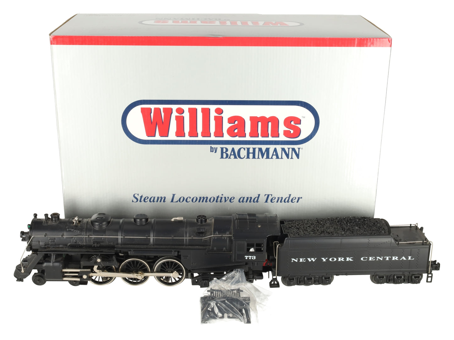 Williams 40298 O Gauge NYC 4-6-4 773 Semi-Scale Hudson Steam Locomotive #773 EX/Box